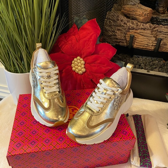 TORY BURCH GOOD LUCK TRAINER SNEAKER - Picture 3 of 11